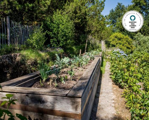 Kräutergarten vor der Küche