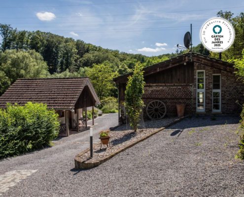 Einfahrt zum Haus