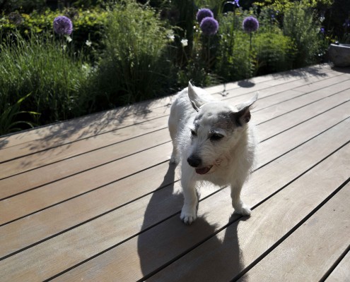 Terrasse aus Holz