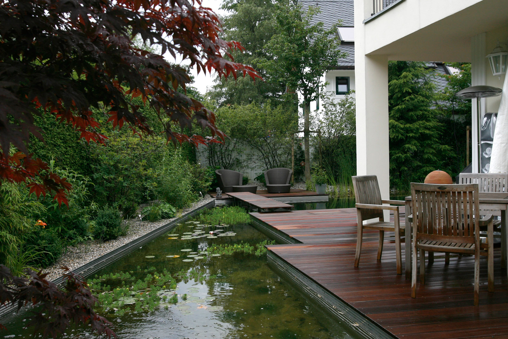 Teichpflege im Sommer › Gärten von Eckhardt GmbH & Co. KG