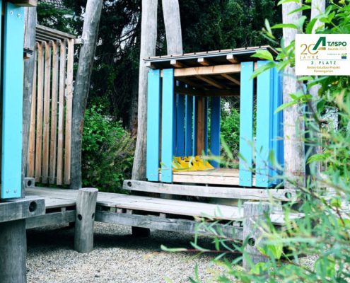 Fischerdorf auf dem Kita-Gelände Veedel Kids Fischerdorf auf dem Kita-Gelände