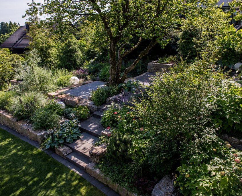 Parkähnlicher Hanggarten Gärten von Eckhardt