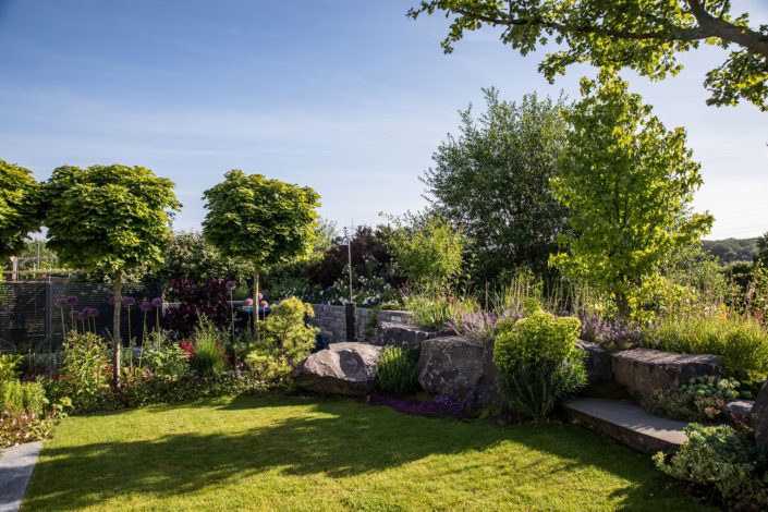 Gartengestaltung mit Natursteinen