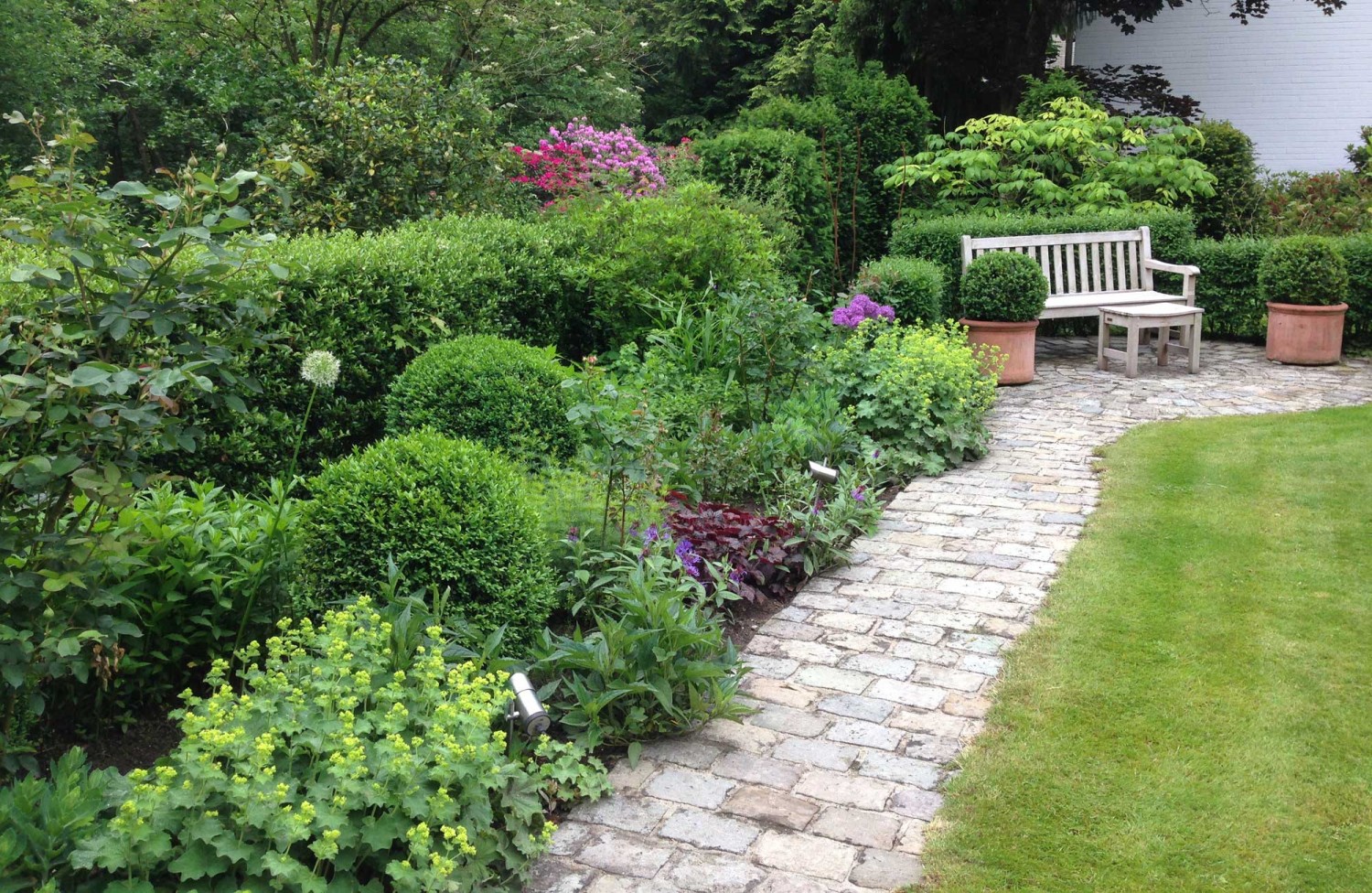 Hanggarten Wuppertal Hecke Terrasse