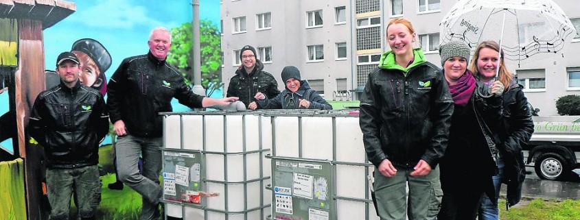 Kein Wassermangel an der „PflanzBar“