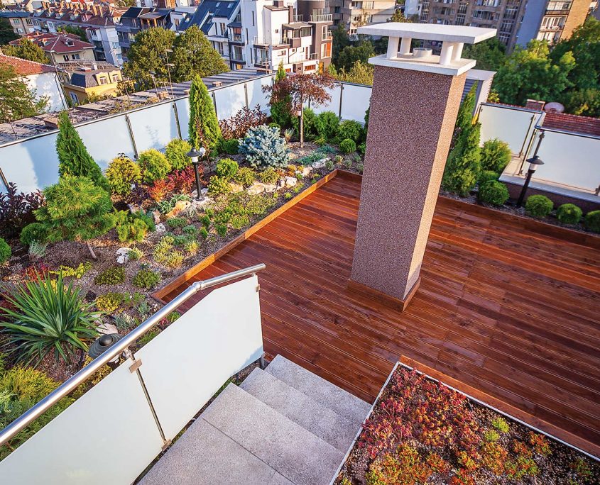 Dachgarten, Dachterrasse Gärten von Eckhardt GmbH & Co. KG